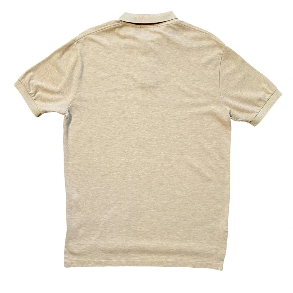 Vintage Polo Ralph Lauren Men’s Beige Polo Shirt